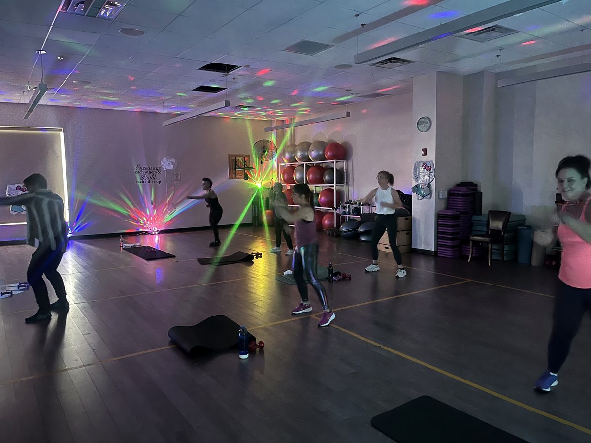Group fitness class at VIVE